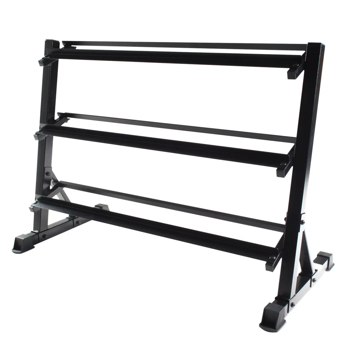 Black 3-tiered Dumbbell Storage Rack X88988