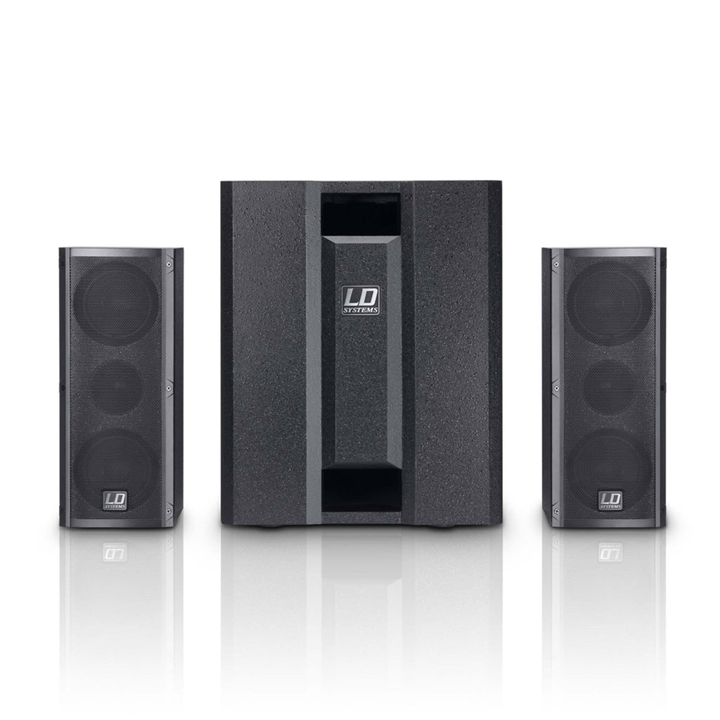 Portable Active PA System with 3-Channel Mixer E433697