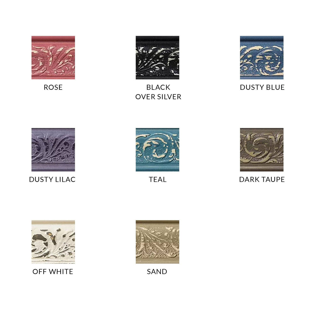 Teal Embossed Frame E859952