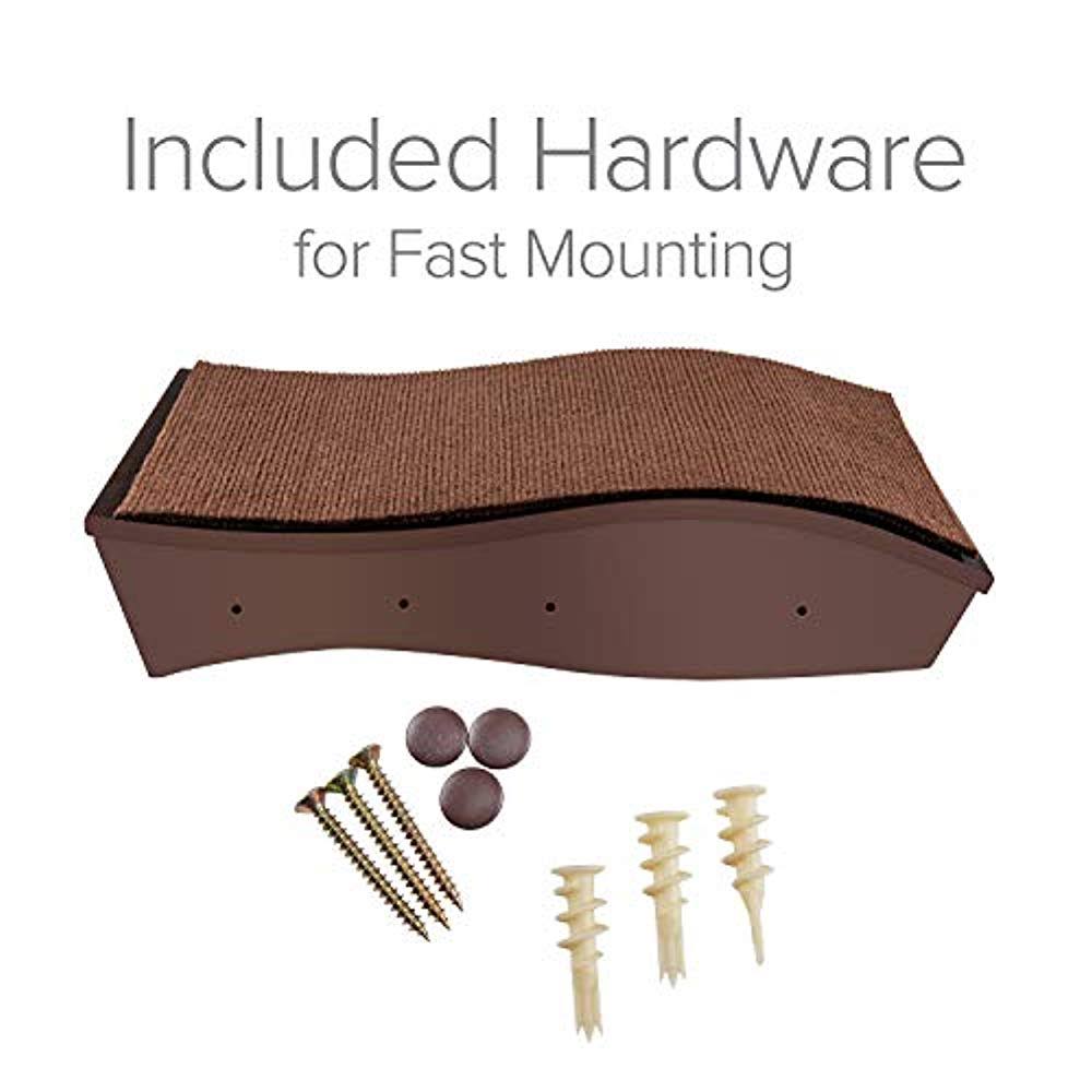 Cat Perch Wall-Mounted Wooden Shelf M38069