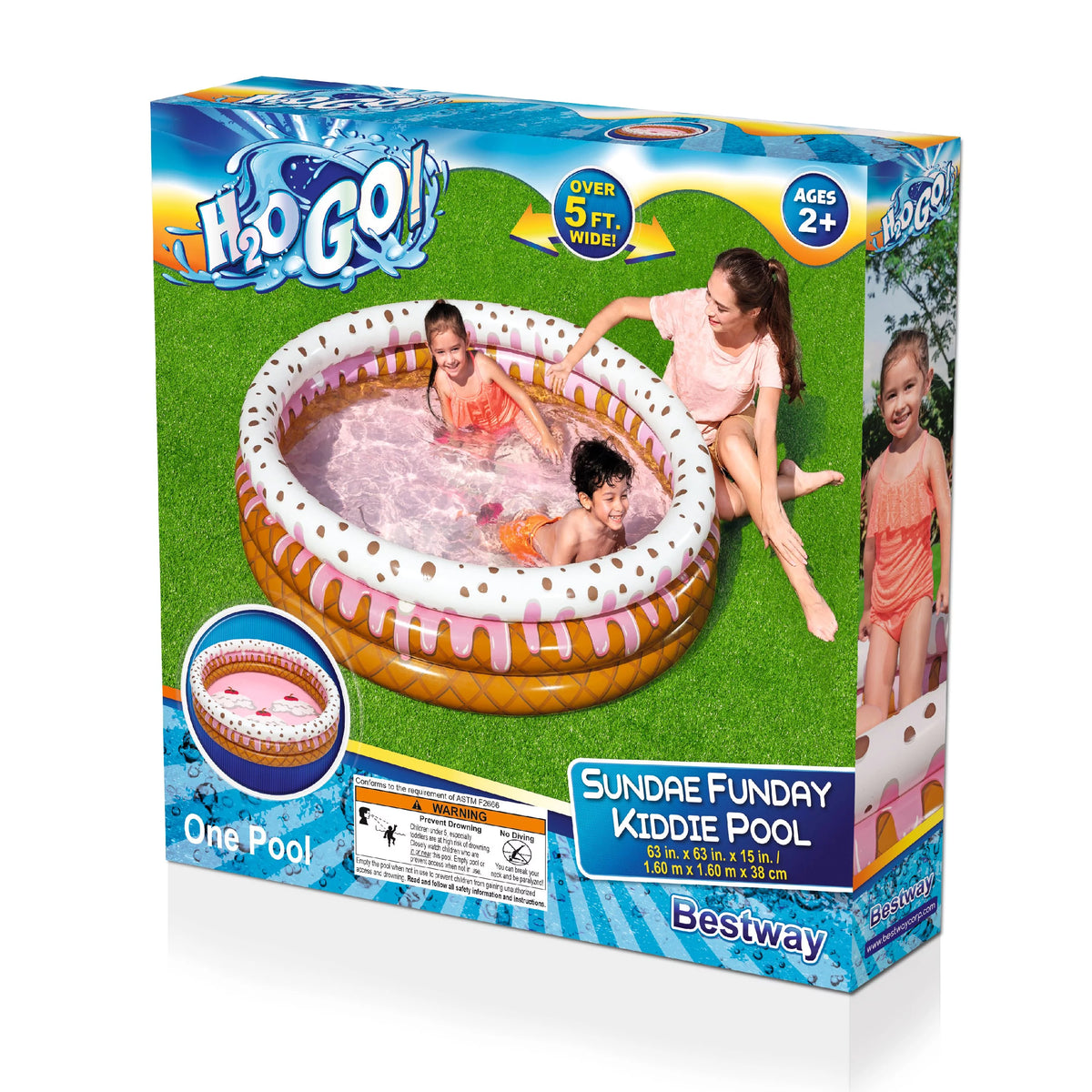 Inflatable Round Kiddie Pool S20933