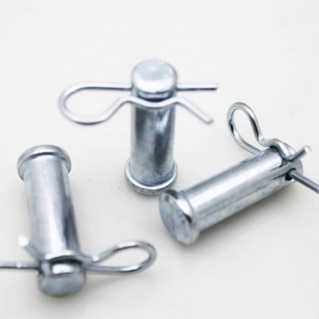 Clevis Pin 1/4x22 x 2-1/2x22 ZC (200 Pcs) Hitch Pin Clip (200 Pcs) V6650
