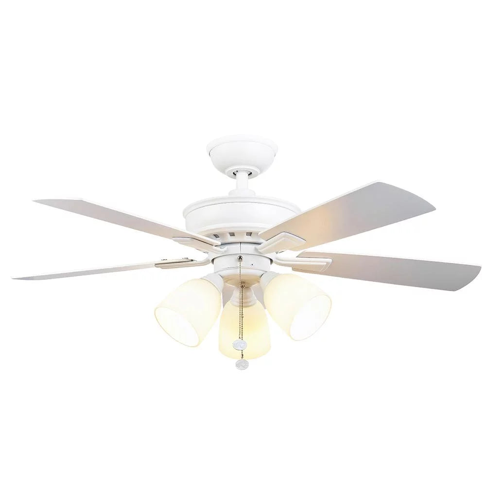 Matte White LED Ceiling Fan Z721167