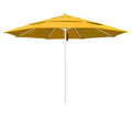 11 ft. Fiberglass White Market Umbrella L12563
