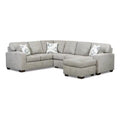 Gray Corner Sectional with Right Facing Chaise J643