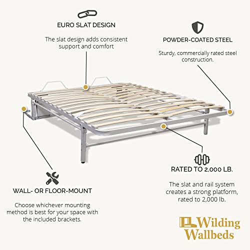 Queen Vertical Murphy Bed Frame O95163