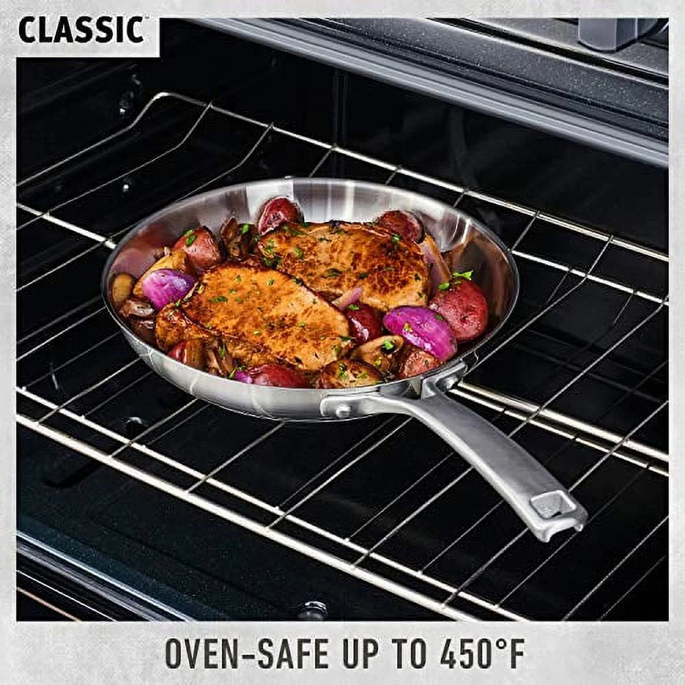10-Piece Stainless Steel Cookware Set N4461