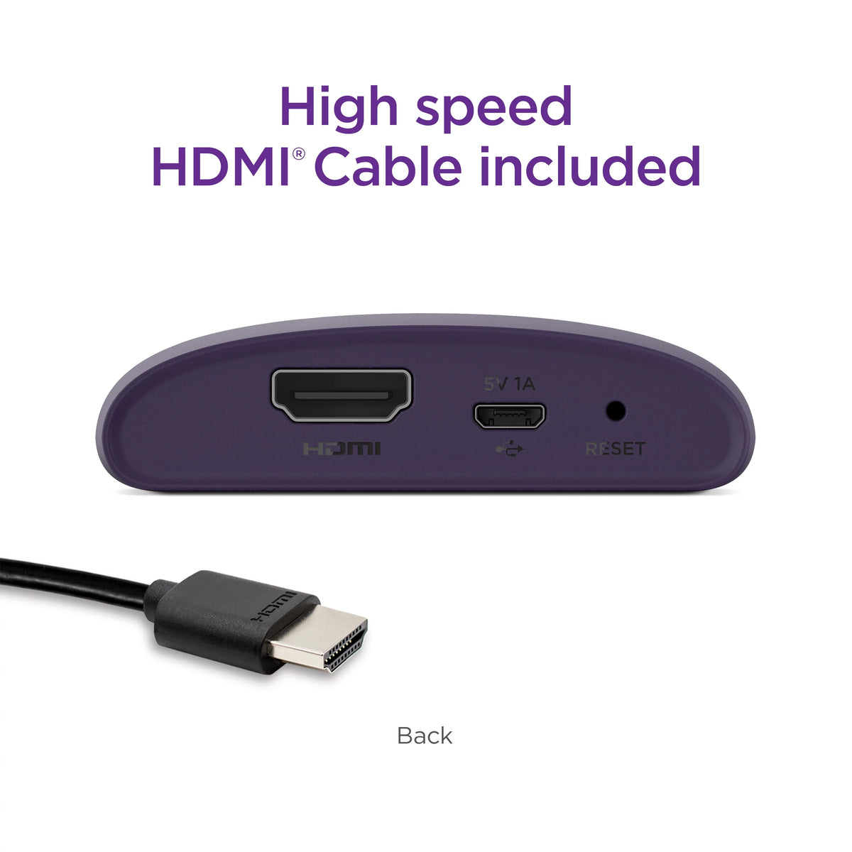 HD Streaming Media Player with HDMI Cable and Remote G2339