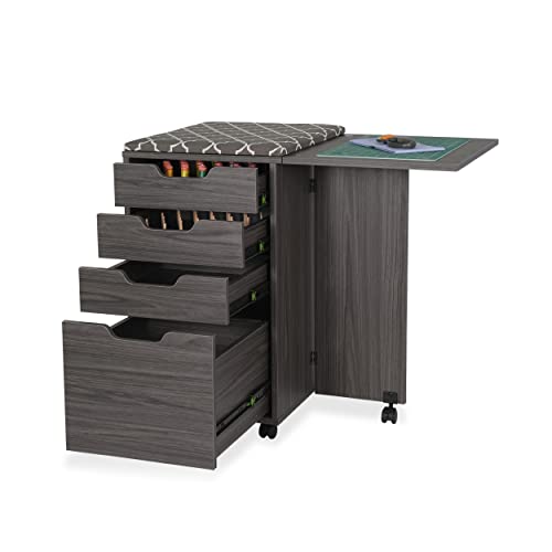 Sewing Storage Rolling Caddy and Ironing Station T1102