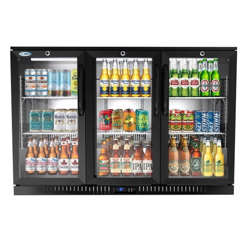 Three-Door Back Bar Refrigerator 11 Cu Ft R40489