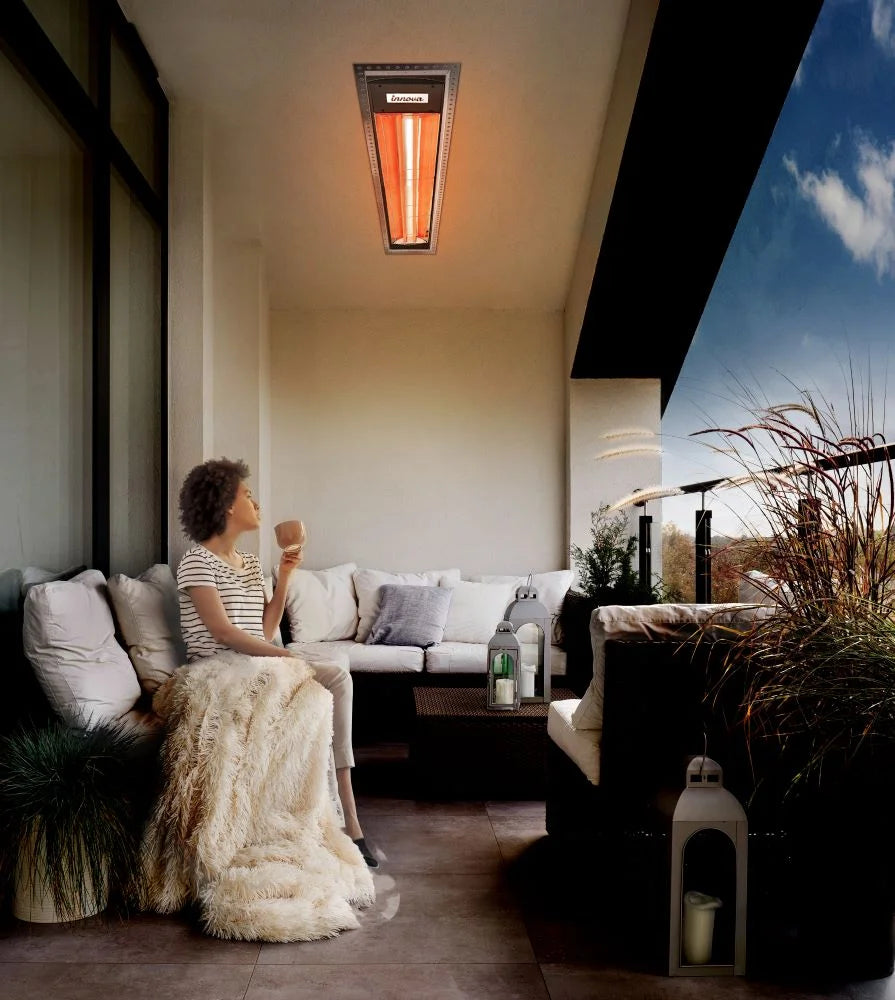 4000 Watt Electric Infrared Dual Element Wall Mount Heater W145