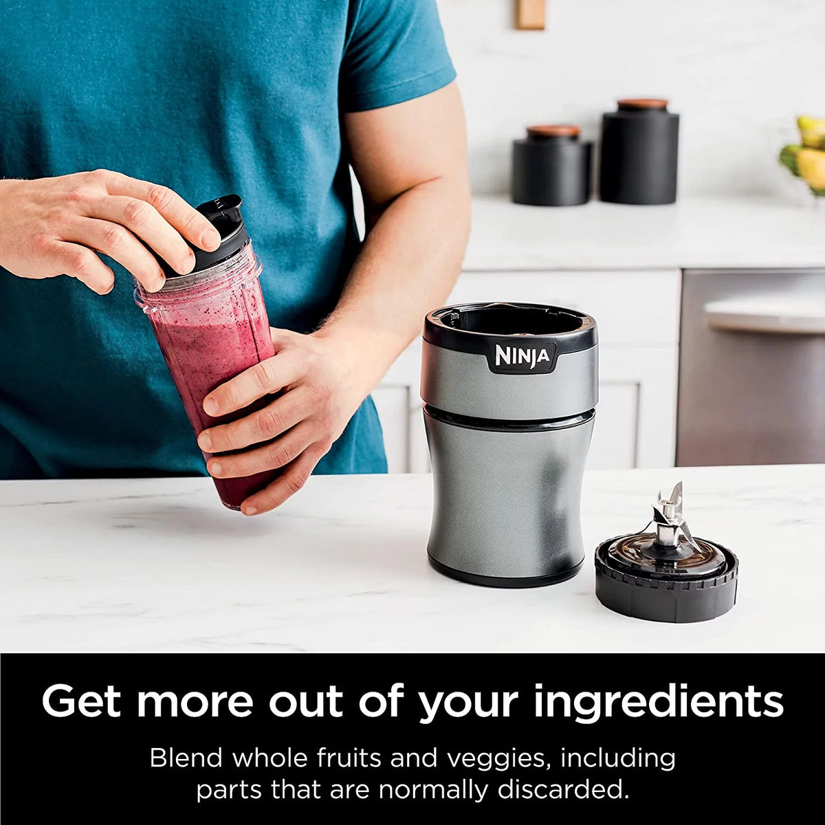 Compact Personal Blender, Silver B3081