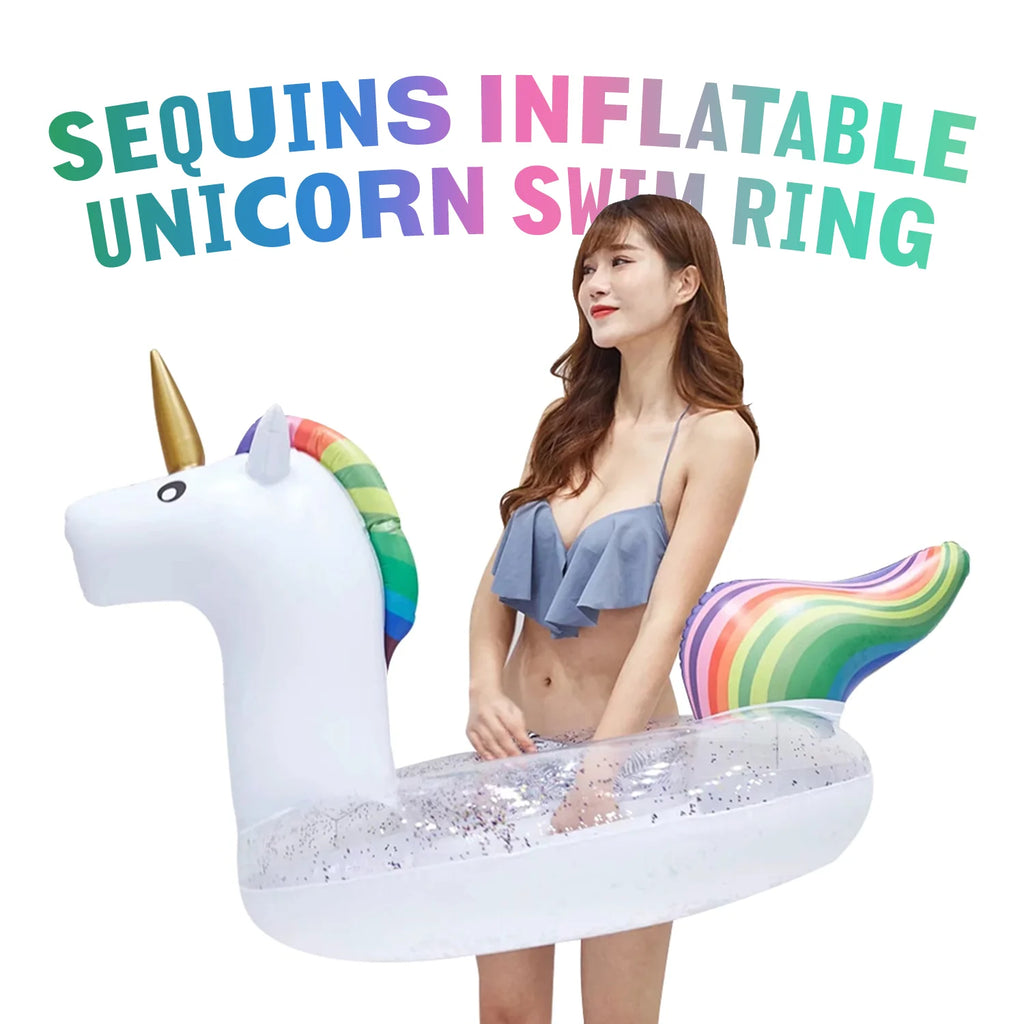Inflatable Sea Horse Swimming Ring 48 inc I77172