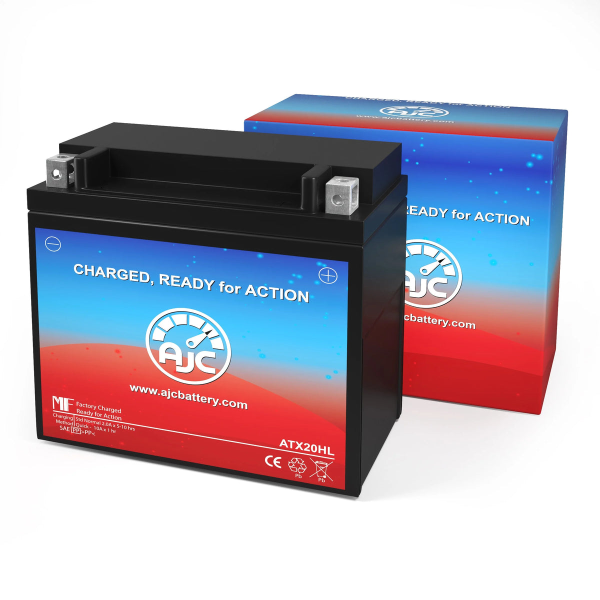 600CC 12V Snowmobile Replacement Battery U8436