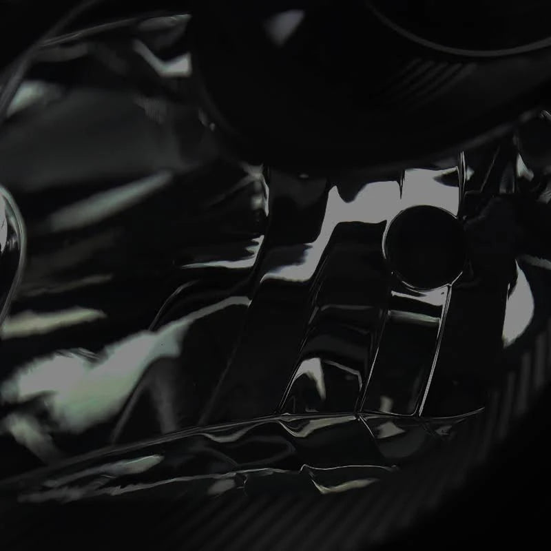 Black LED Projector Headlights Left+Right Y387282