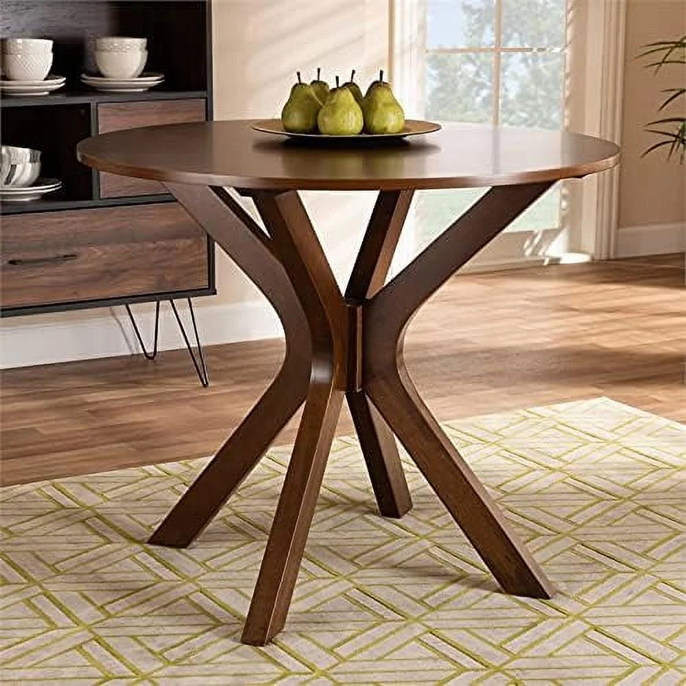 Round Wood Dining Table F789