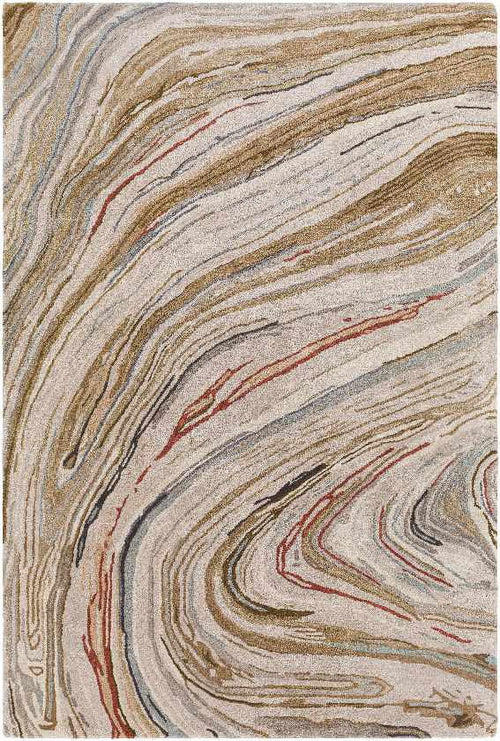 12x15 Beige Modern Area Rug F1060