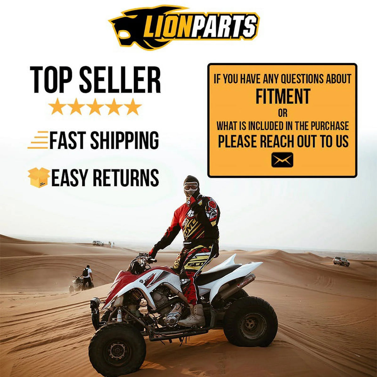 Front and Rear Wheel Bearing Kits for Yamaha YZ250 1998 H842