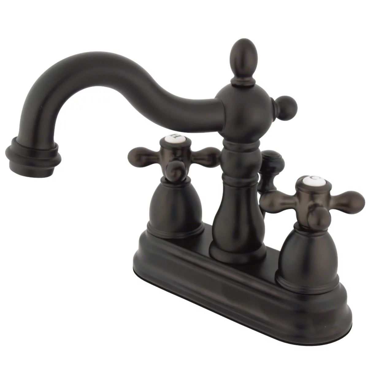 4 in. Centerset Bathroom Faucet, Oil Rubbed Bronze H674630