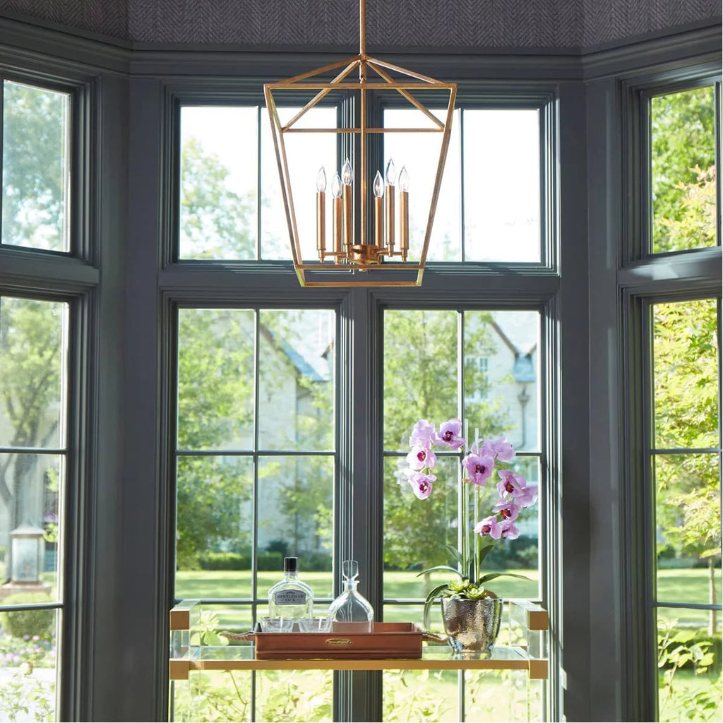 Six Light Entry Pendant T765