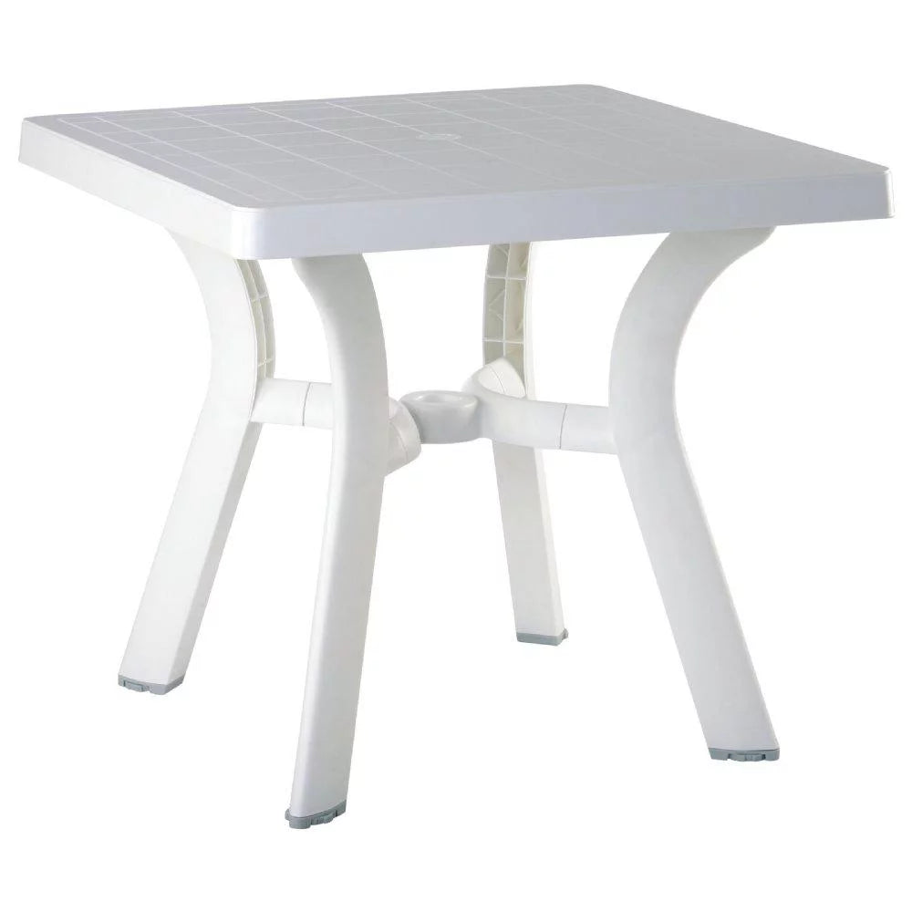 Square Dining Table 31 inch White B19363