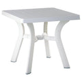 Square Dining Table 31 inch White B19363