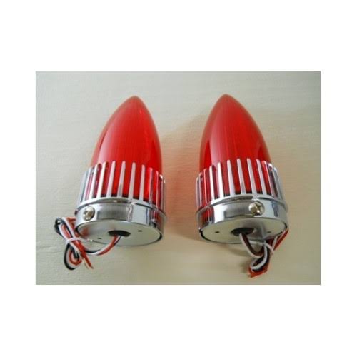 Red LED Stop Brake Turn Signal Tail Lights T24881