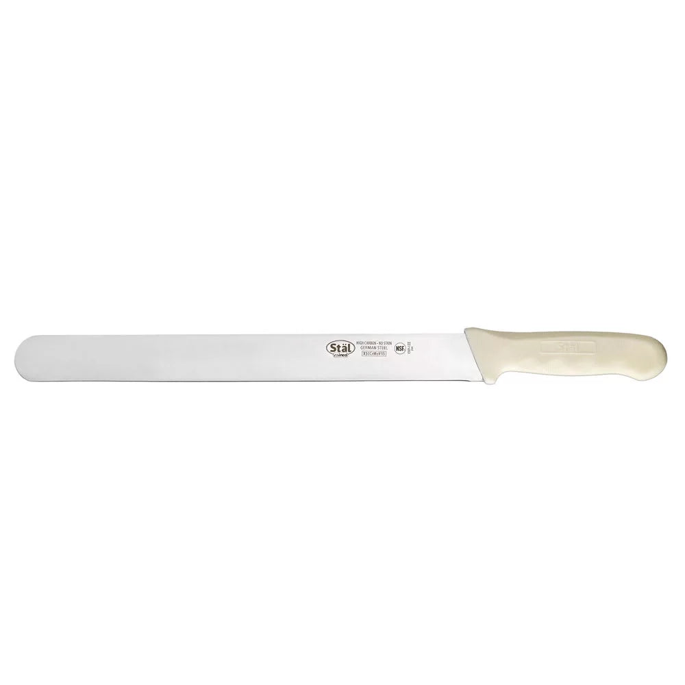 Roast Beef Slicer with White Polypropylene Handle J918