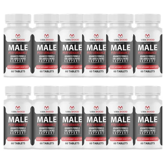 Performance & Drive Pills for Men - 12 Bottles B335