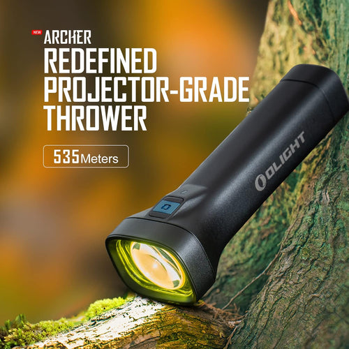 1000 Lumens Handheld Flashlight with 535 Meter Beam Distance E169