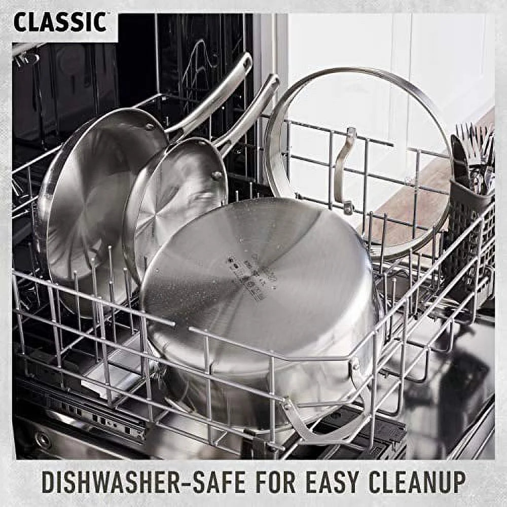 10-Piece Stainless Steel Cookware Set N4461