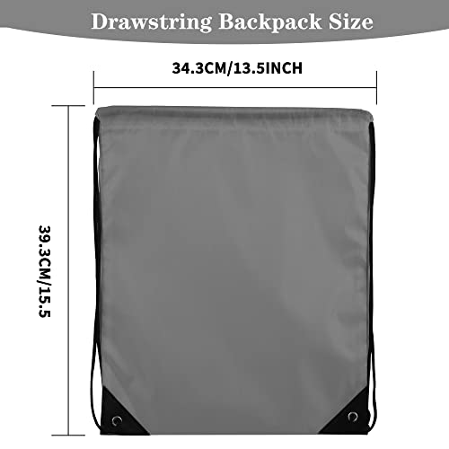 42 Pcs Polyester Drawstring Backpack Bags V608
