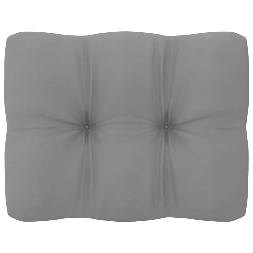 6 Piece Gray Cushioned Pinewood Sectional Sofa Set Q99827