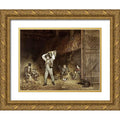 14x12 Gold Ornate Wood Framed Art Print T903979