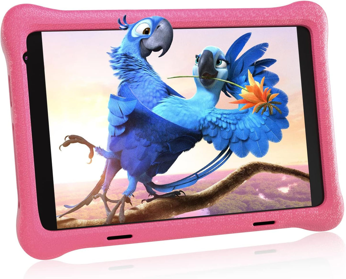 8 inch Kids Tablet with IPS FHD Display, 2GB RAM + 32GB Storage, Dual Cameras, Blue N780