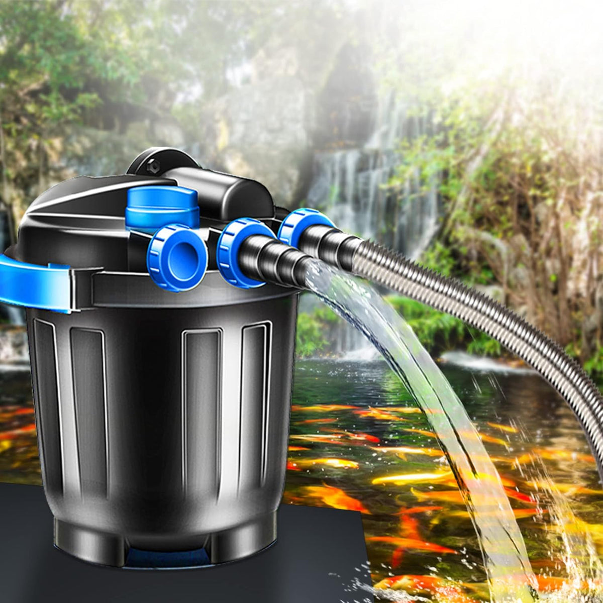 Pressure Bio Filter with UV for Pond E8046