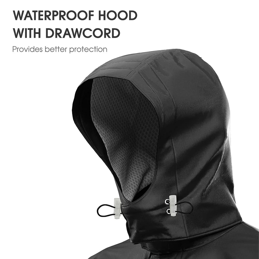 Waterproof Reflective Motorcycle Rain Suit E234
