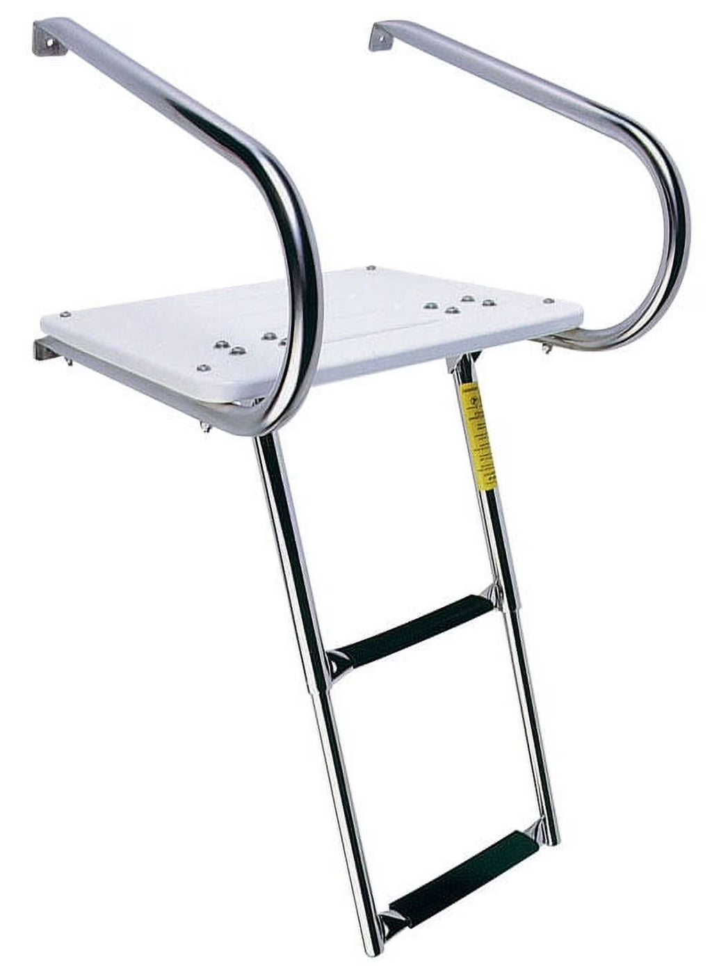 Transom Platform with 2-Step Telescoping Ladder P4186