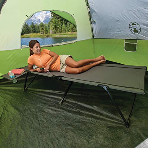 Extra Wide Camping Cot with Carry Bag R3782