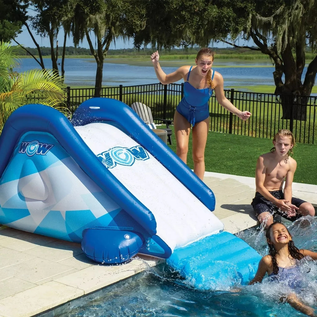 Inflatable Pool Slide with Sprinkler G496