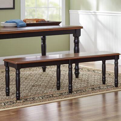 Almond/Wheat Wooden Bench G6747