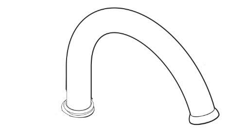 Chrome Roman Tub Spout Kit P233