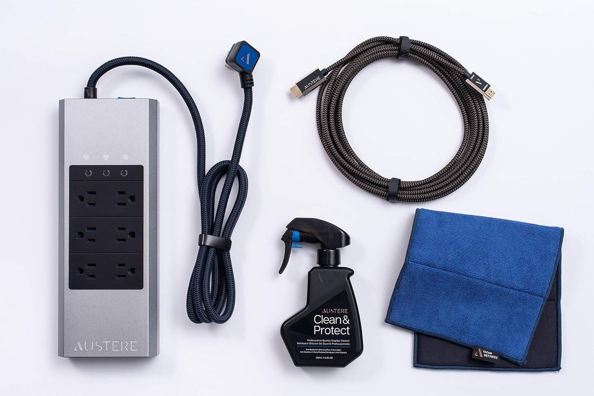 4K Active HDMI Cable 5.0m, 6-Outlet Power, Clean & Protect N651080