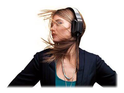 Black Over-Ear Active Noise-Canceling Headphones N5104
