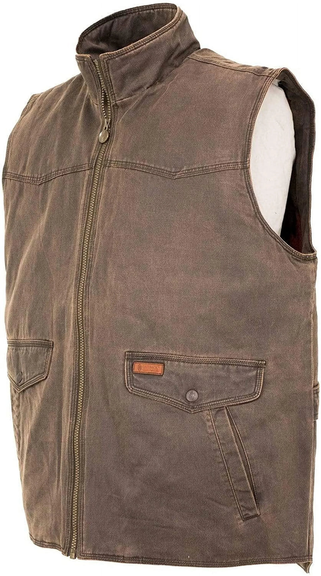 Brown Large Landsman Vest F8200
