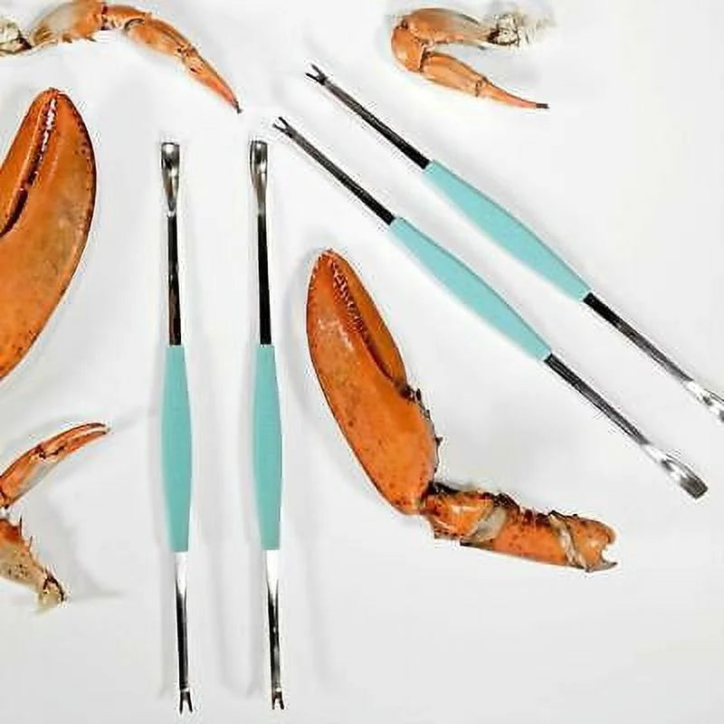 Crab & Lobster Tool Set, 2 Crab Crackers & 4 Seafood Forks T944