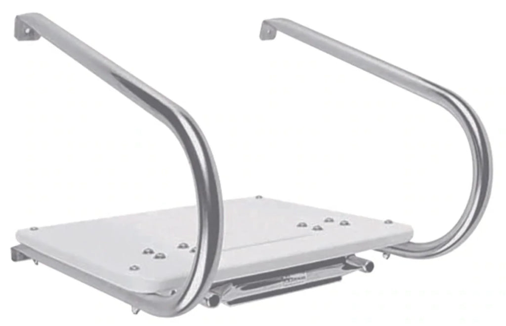 Transom Platform with 2-Step Telescoping Ladder P4186
