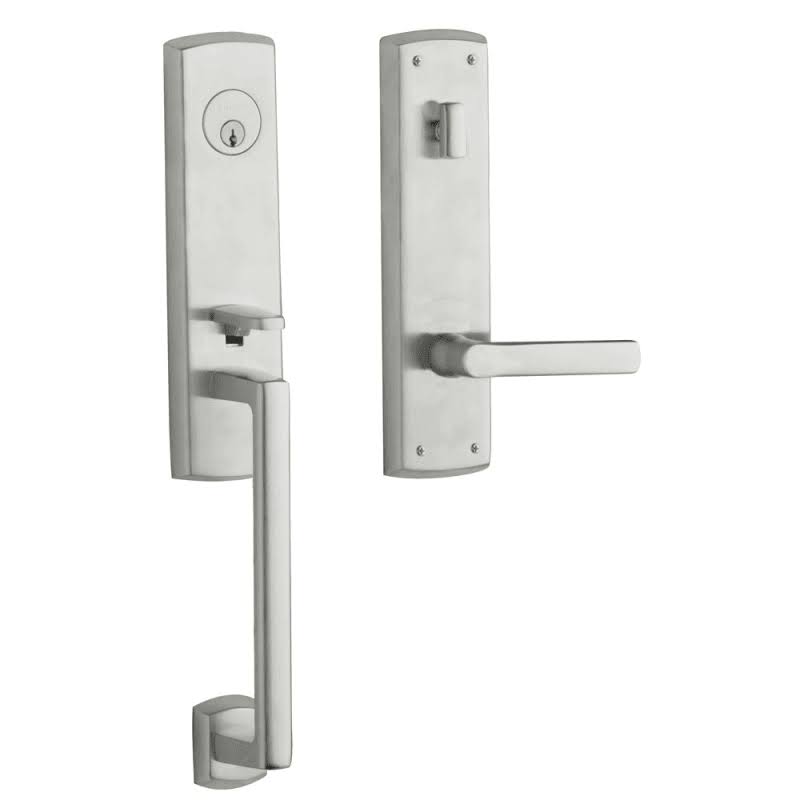 Satin Chrome Full Dummy Handleset V2758