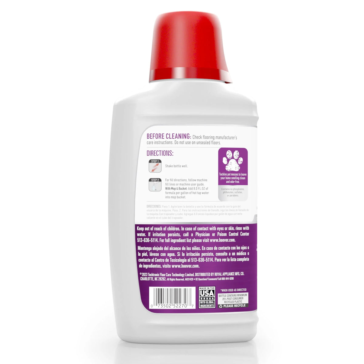 Portable Pet Stain Odor Remover, 32 fl oz G50911
