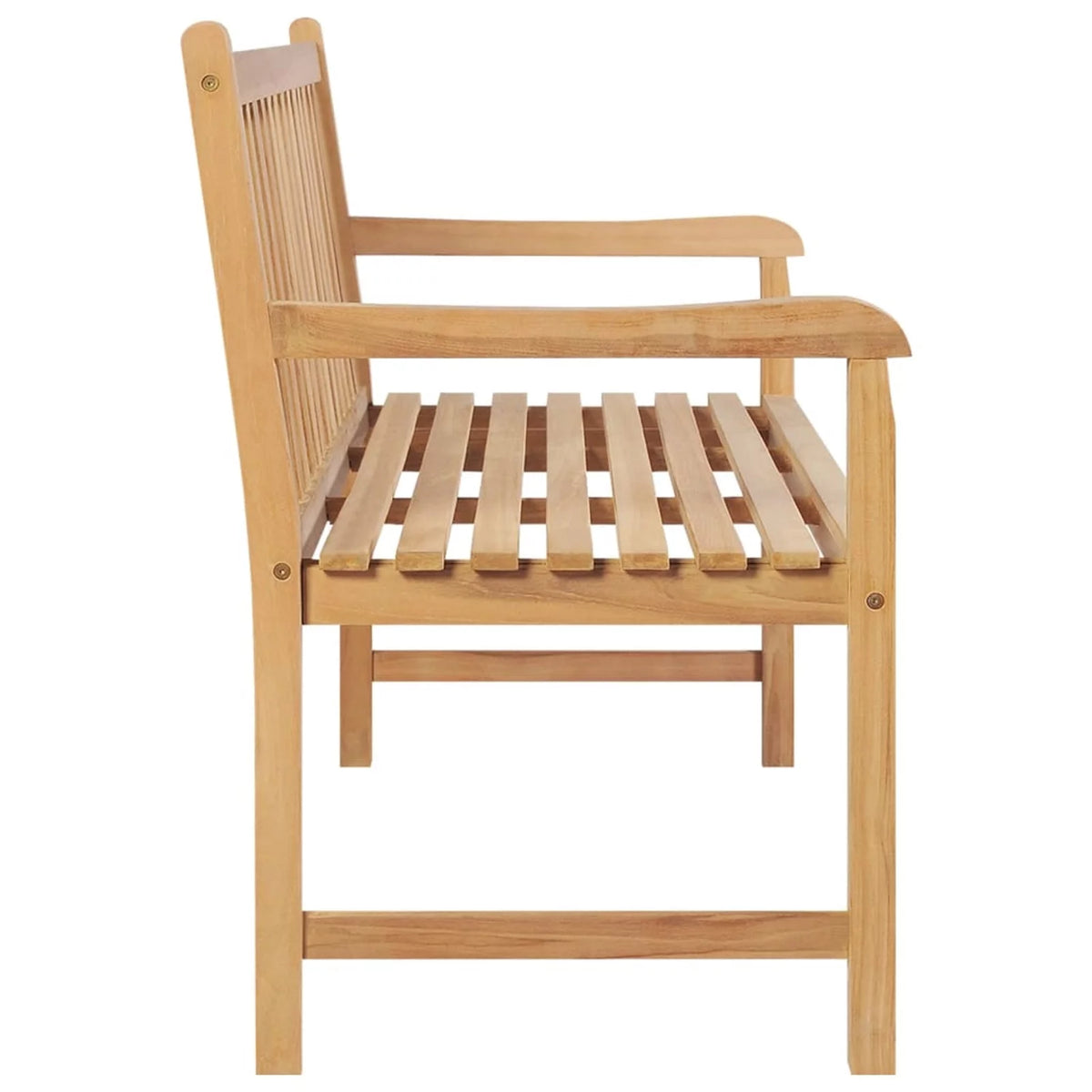Solid Teak Wood Patio Bench A25363
